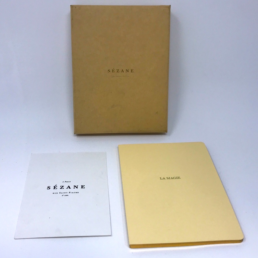Sezane La Magie Blank Page Notebook, NEW in Box - Never Been Used!